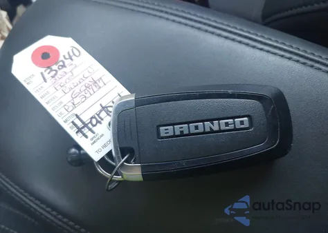 2023 Ford Bronco Sport Big Bend z USA, uszkodzony, nr VIN 3FMCR9B66PRD96868